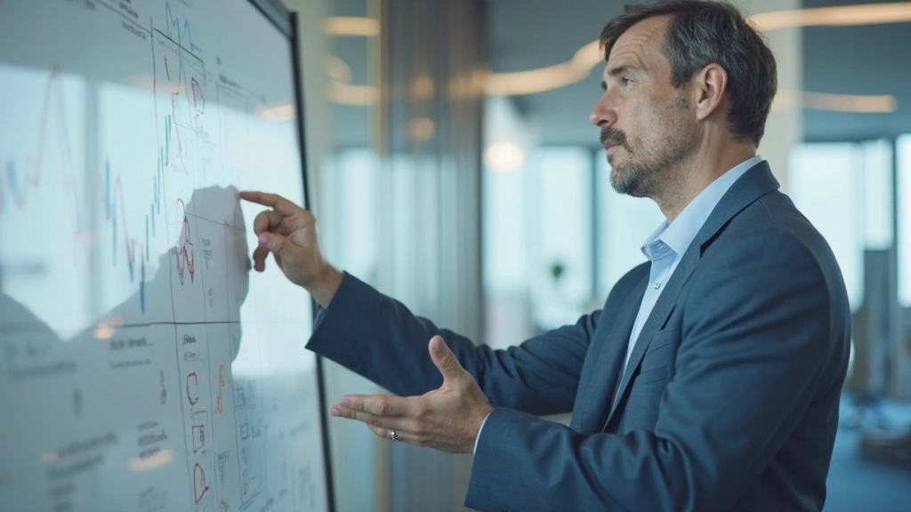 Бизнес-стратег разрабатывает план развития компании