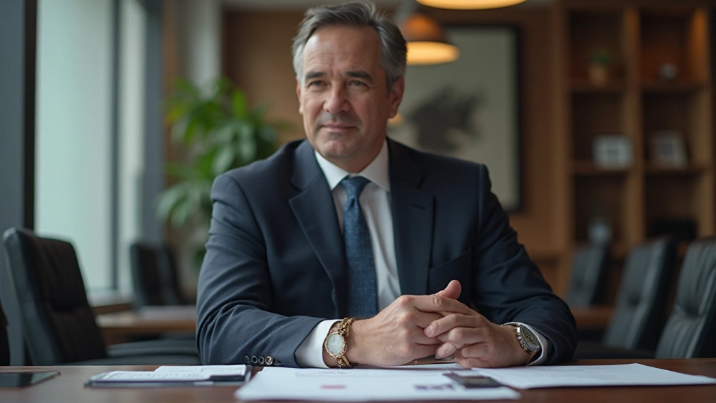 Руководитель проводит планирование стратегии развития бизнеса