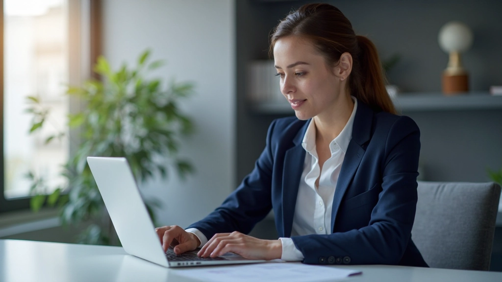 Профессиональный маркетолог анализирует данные и стратегические показатели